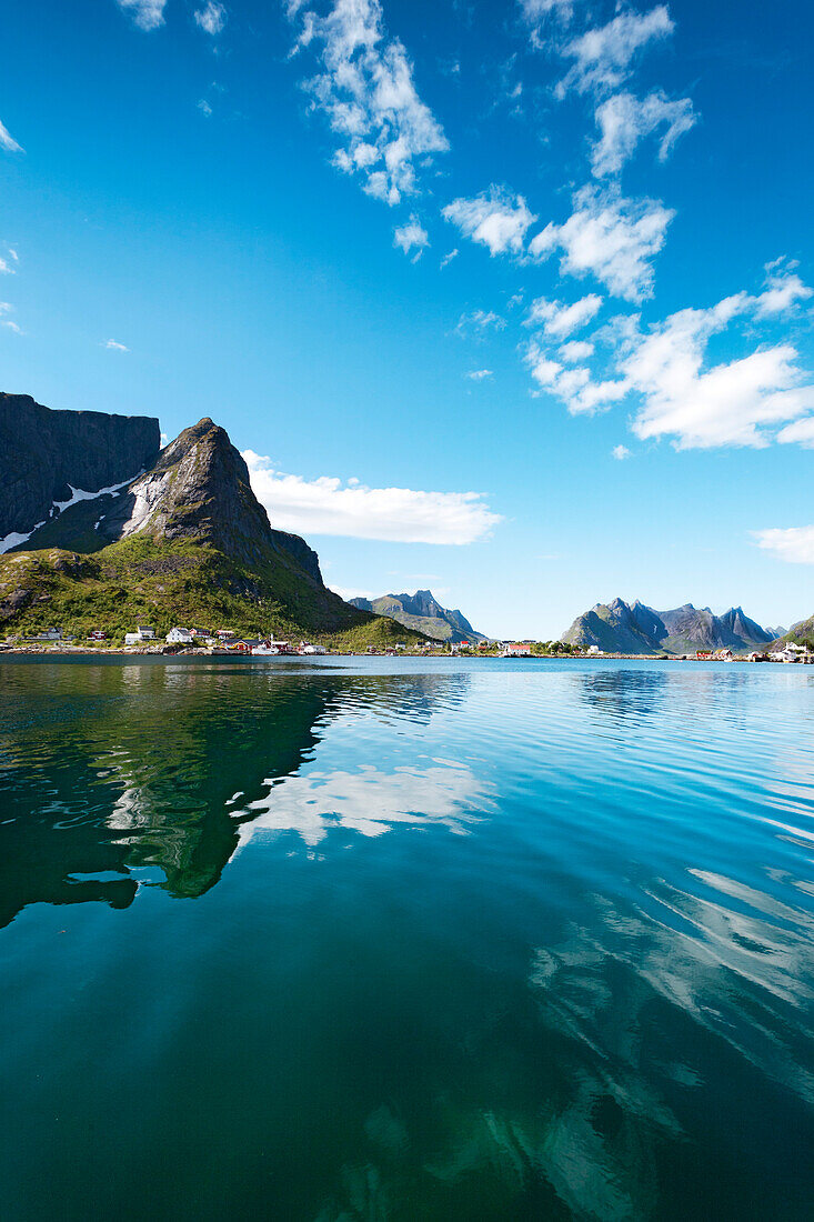 Reine village, Moskenesoya, Lofoten Islands, North Norway, Norway