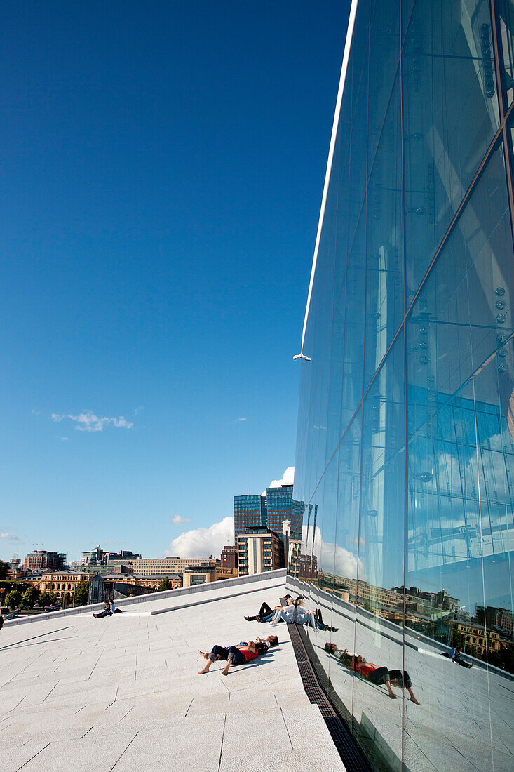 Operahus, new Opera, Oslo, South Norway, Norway