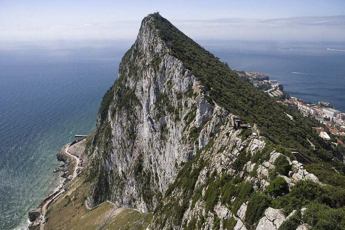 Felsen von Gibraltar, Gibraltar, Europa