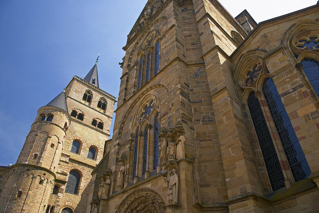 Dom St. Peter, Liebfrauenkirche, Trier an der Mosel, Rheinland-Pfalz, Deutschland, Europa
