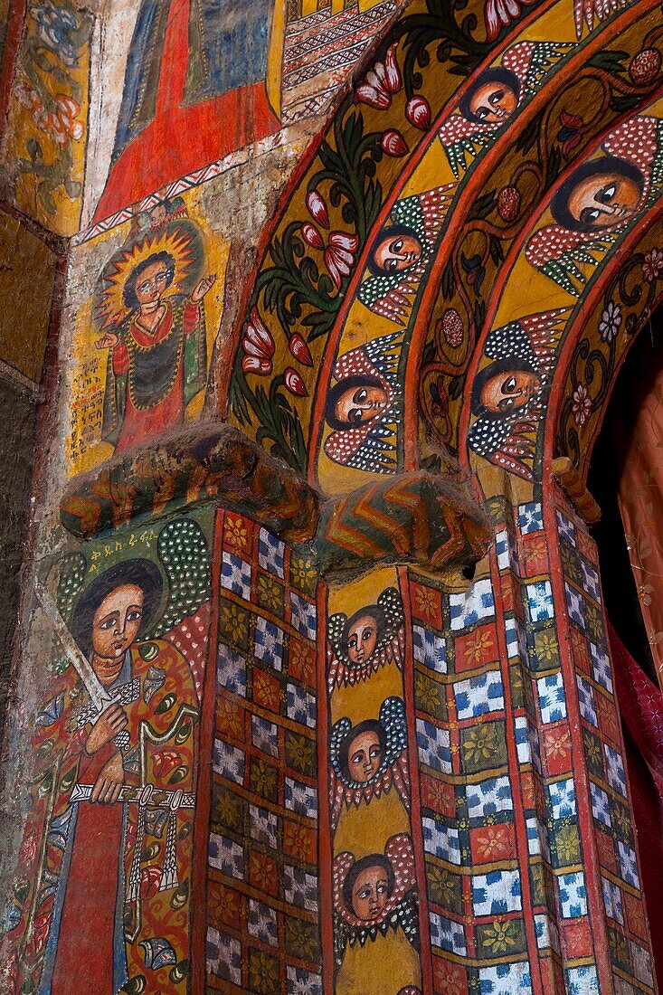 MONASTERIO DE DEBRE BIRHAN SELASSIE, Gondar, Etiopia, Africa