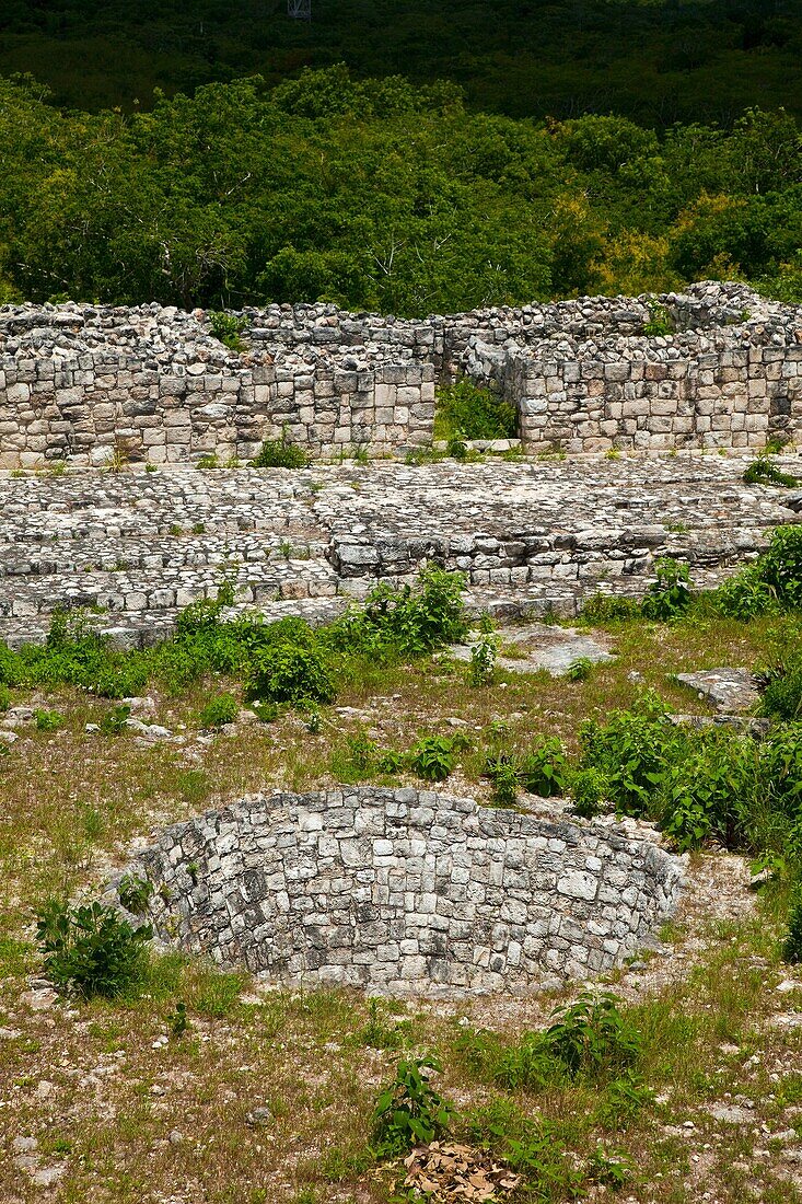 Yacimiento Arqueológico Maya de Ek Balam Estado de Yucatán, Península de Yucatán, México, América