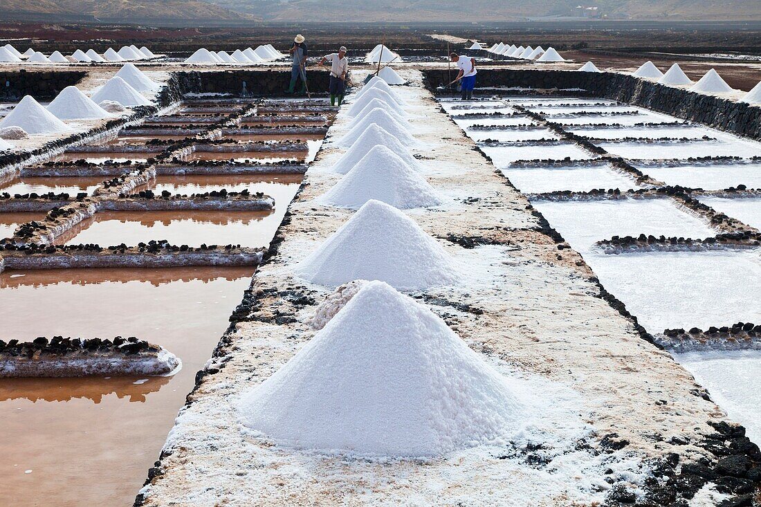 Salinas de Janubio Isla Lanzarote Provincia Las Palmas Islas Canarias España