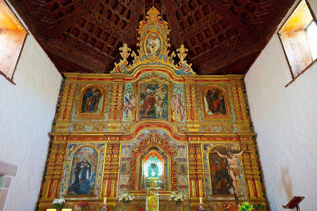 Virgen de la Peña Patrona majorera Pueblo Vega del Río Palmas Isla Fuerteventura Pronvincia Las Palmas Islas Canarias España