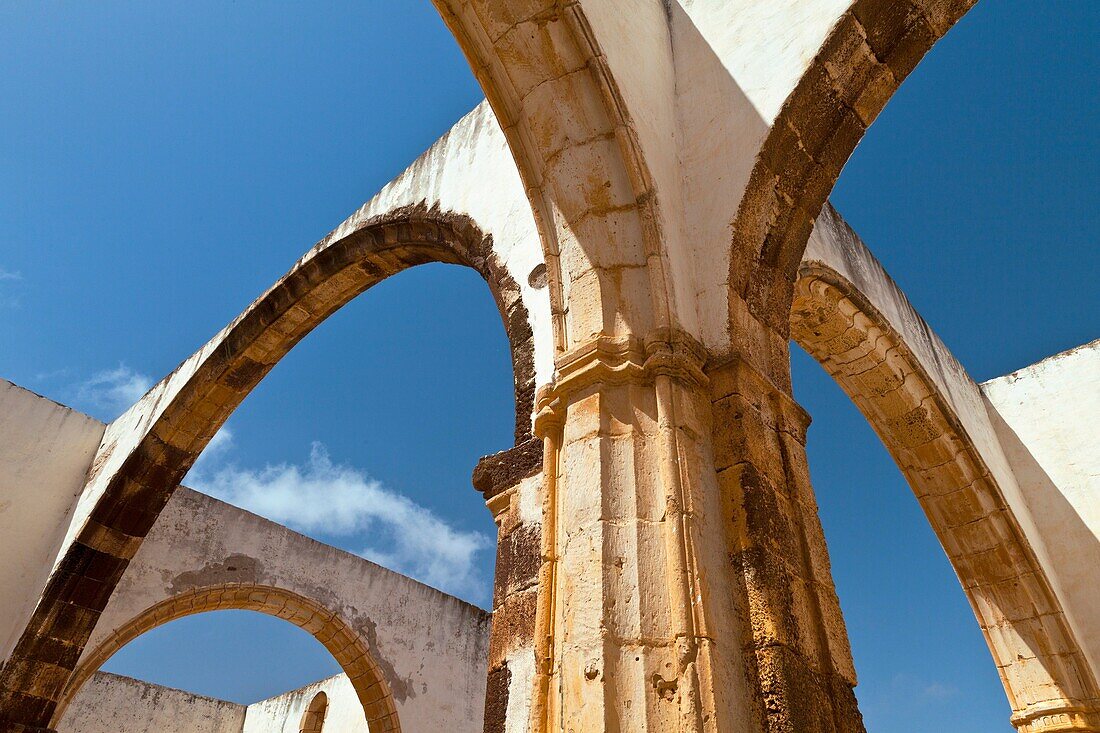 Convento franciscano Pueblo Betancuria Isla Fuerteventura Pronvincia Las Palmas Islas Canarias España