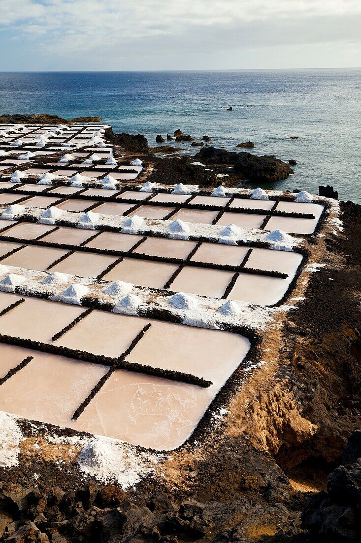 Salinas de Punta Larga Pueblo Fuencaliente Isla La Palma Pronvincia Santa Cruz Islas Canarias España