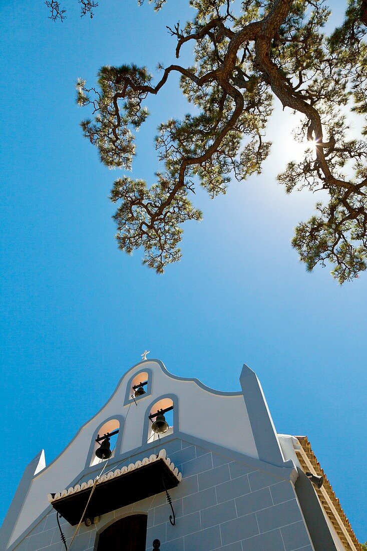 Ermita Virgen del Pino Parque Nacional de la Caldera de Taburiente Isla La Palma Provincia Santa Cruz Islas Canarias España