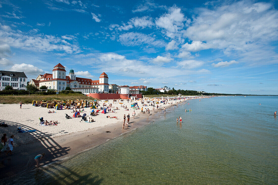 Seaside resort of Binz, Island of Rügen, Mecklenburg-Vorpommern, Germany