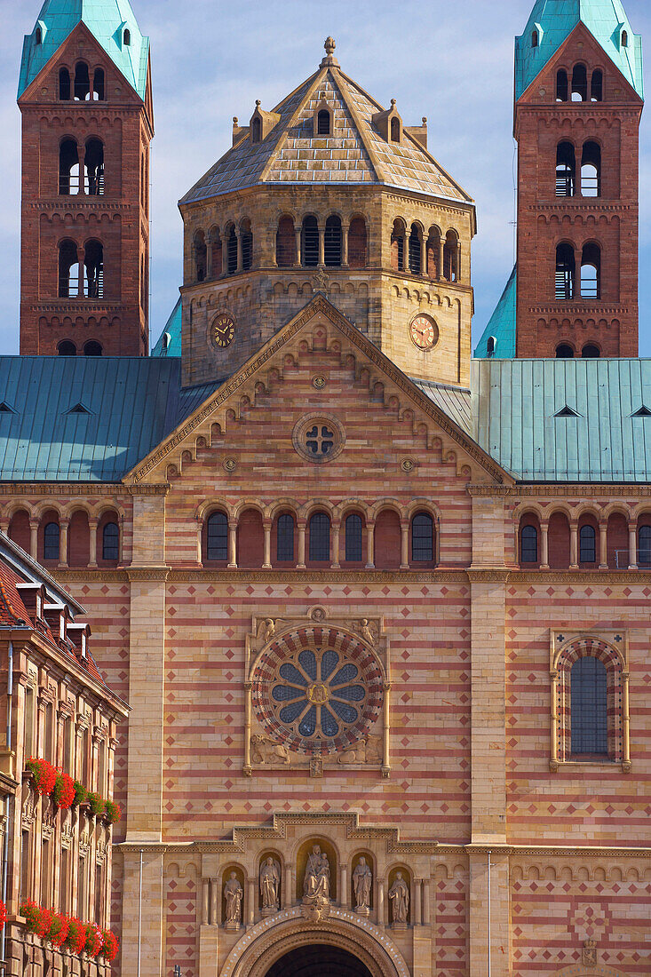 Domkirche St. Maria und St. Stephan, Speyer, Rheinland-Pfalz, Deutschland