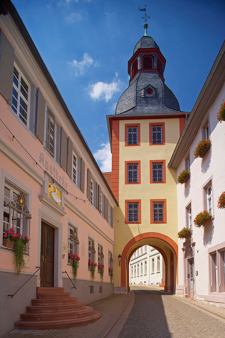 Town gate, Kirchheimbolanden, Rhineland-Palatinate, Germany