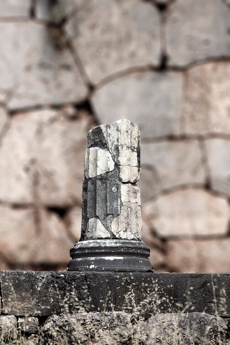 Column, Delphi, Greece