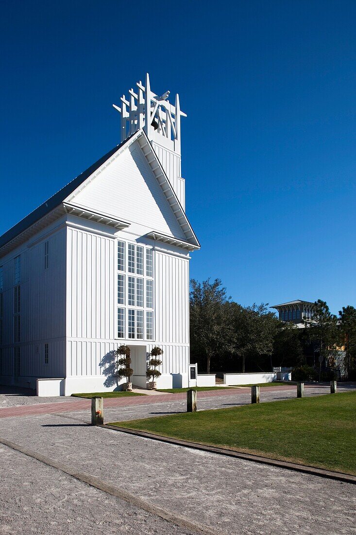 USA, Florida, Florida Panhandle, Seaside, village chapel