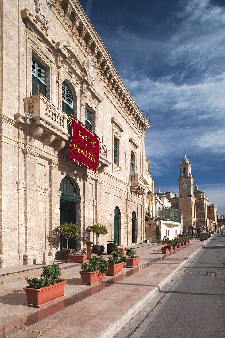 Malta, Valletta, Vittoriosa, Birgu, Casino de Venezia