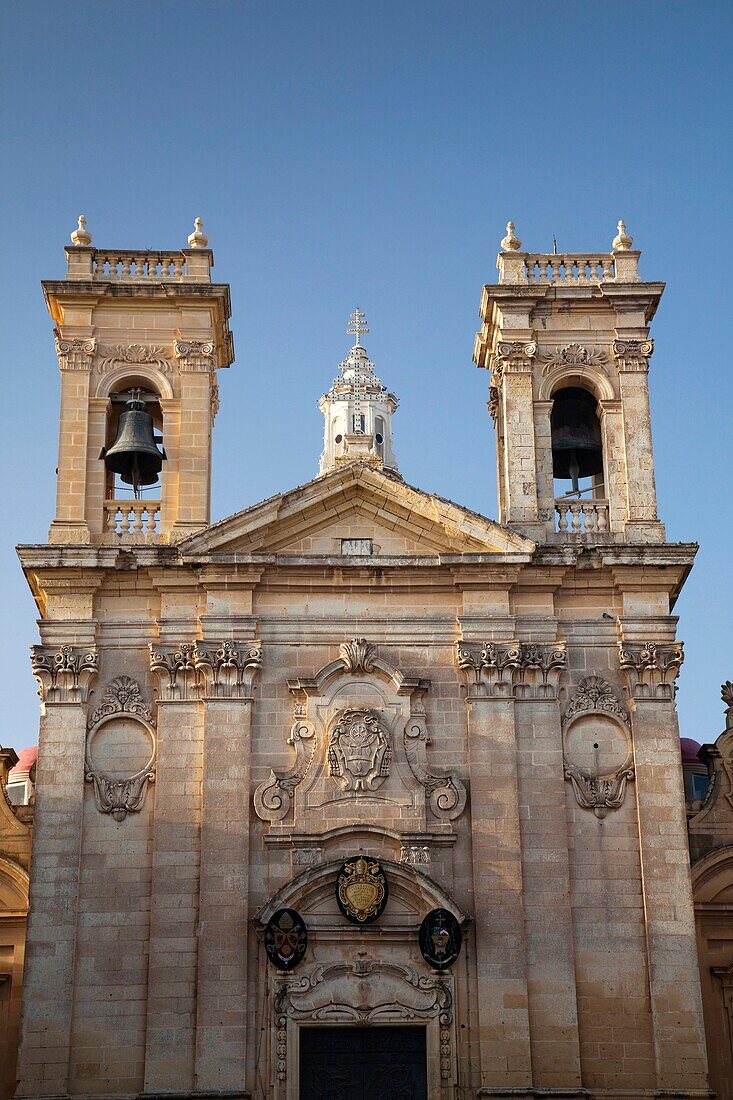 Malta, Gozo Island, Victoria-Rabat, Basilica of St George, exterior