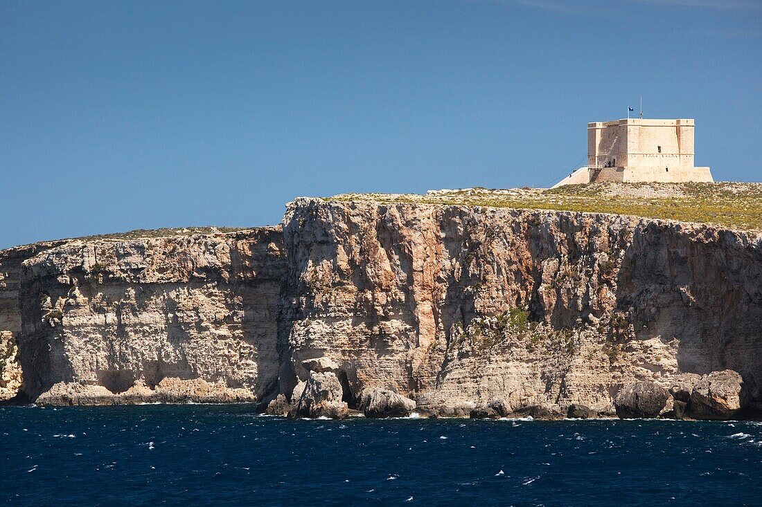 Malta, Comino Island, St Mary's Tower, b 1618