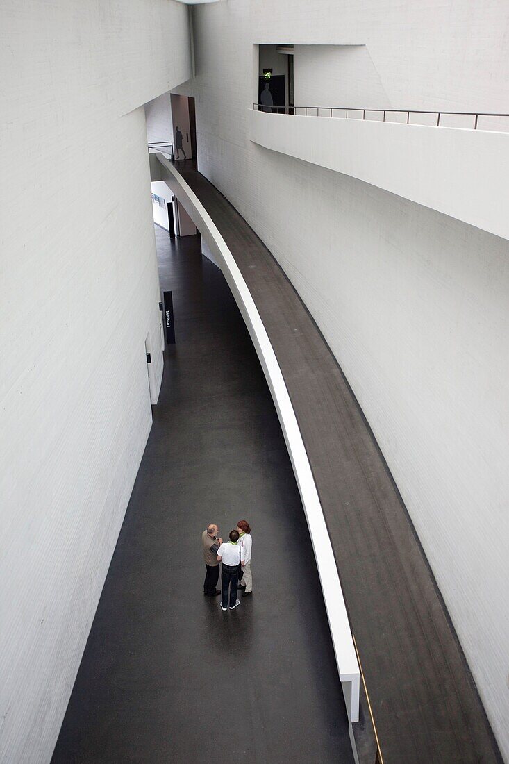 Finland, Helsinki, Museum of Contemporary Art Kiasma, atrium interior