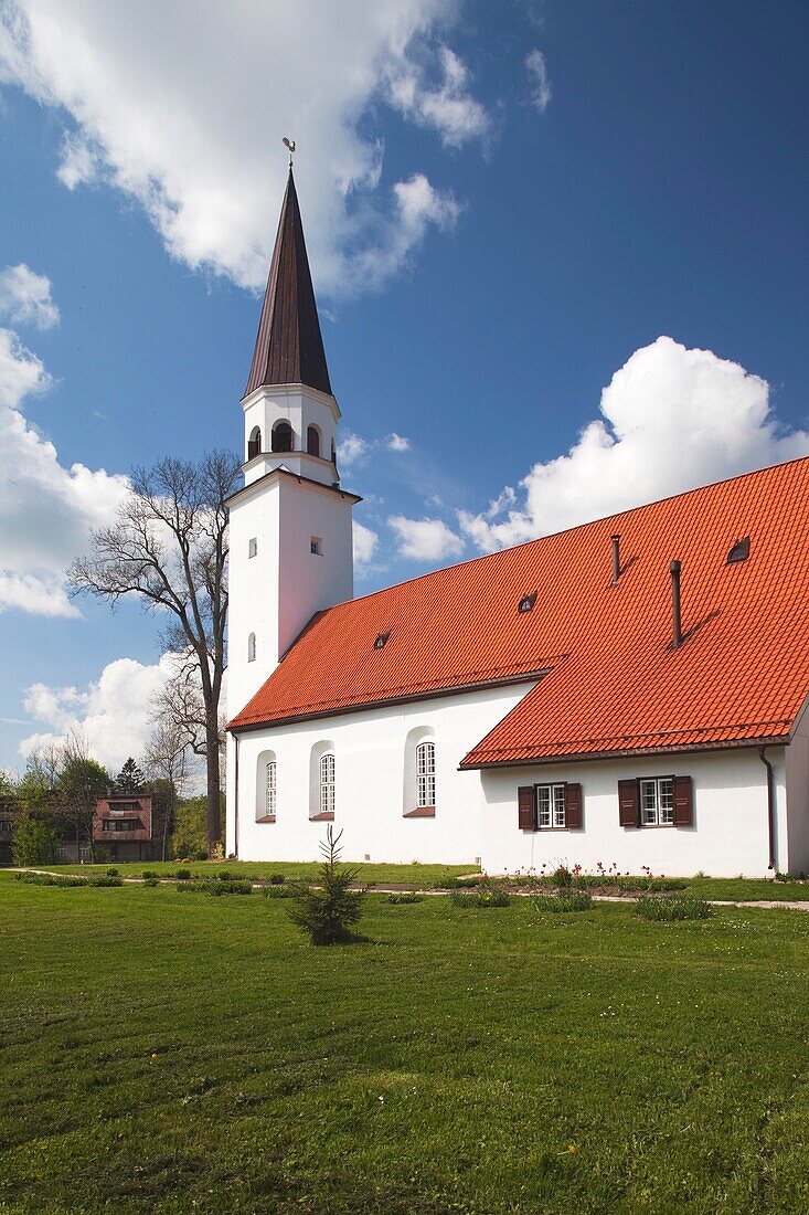 Latvia, Northeastern Latvia, Vidzeme Region, Gauja National Park, Sigulda, Sigulda Church