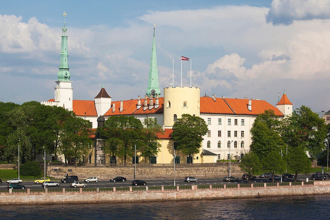 Latvia, Riga, Old Riga, Vecriga, Riga Castle