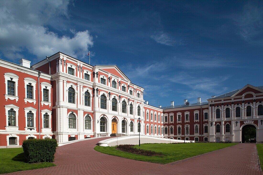 Latvia, Southern Latvia, Zemgale Region, Jelgava, Jelgava Palace, exterior