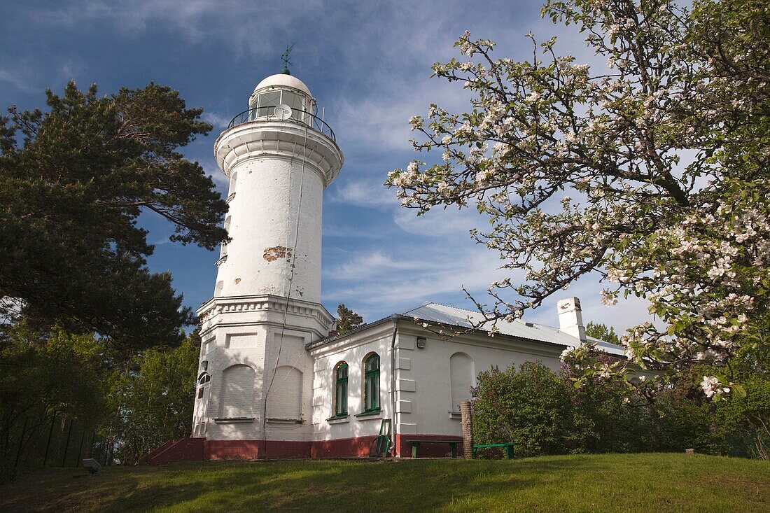 Latvia, Western Latvia, Kurzeme Region, Uzava, Uzava Lighthouse