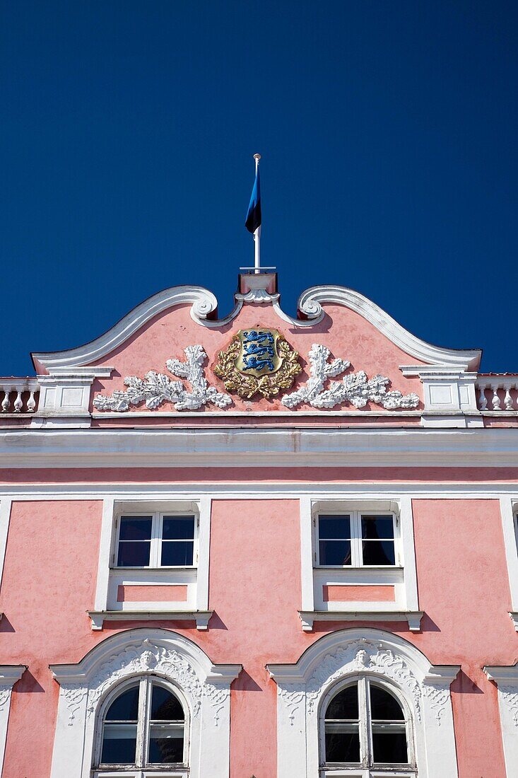 Estonia, Tallinn, Old Town, Toompea, Toompea Castle, detail