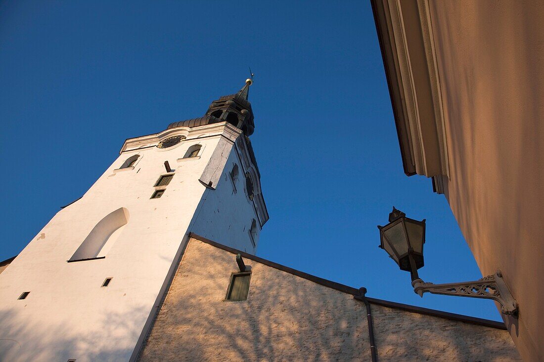 Estonia, Tallinn, Toompea area, Dome Church, sunset