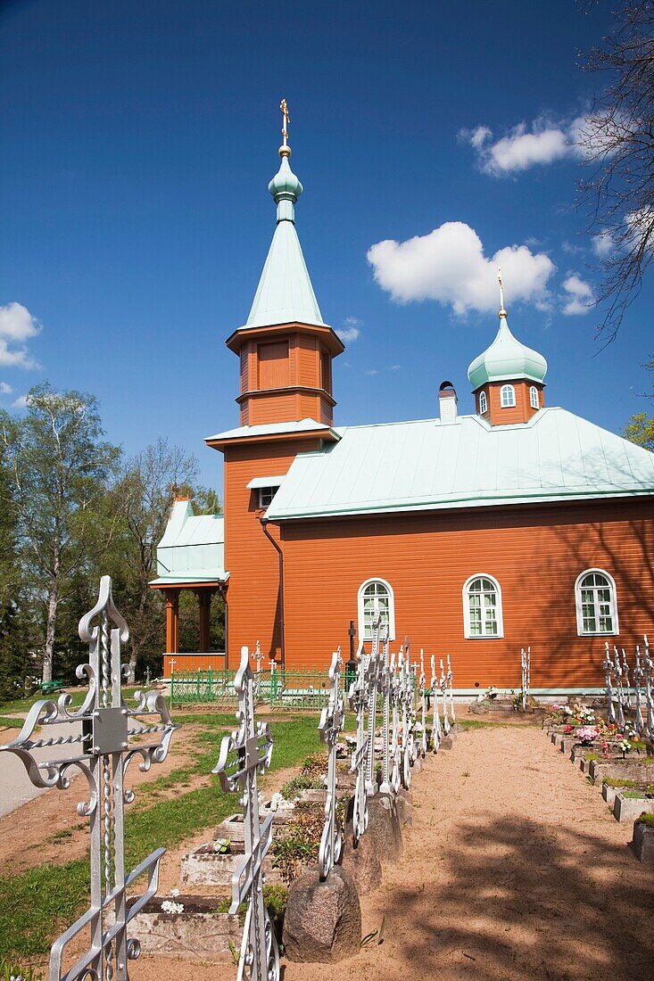 Estonia, Northeastern Estonia, Kuremae, Russian Orthodox Puhtitsa Convent, b 1895, small chapel