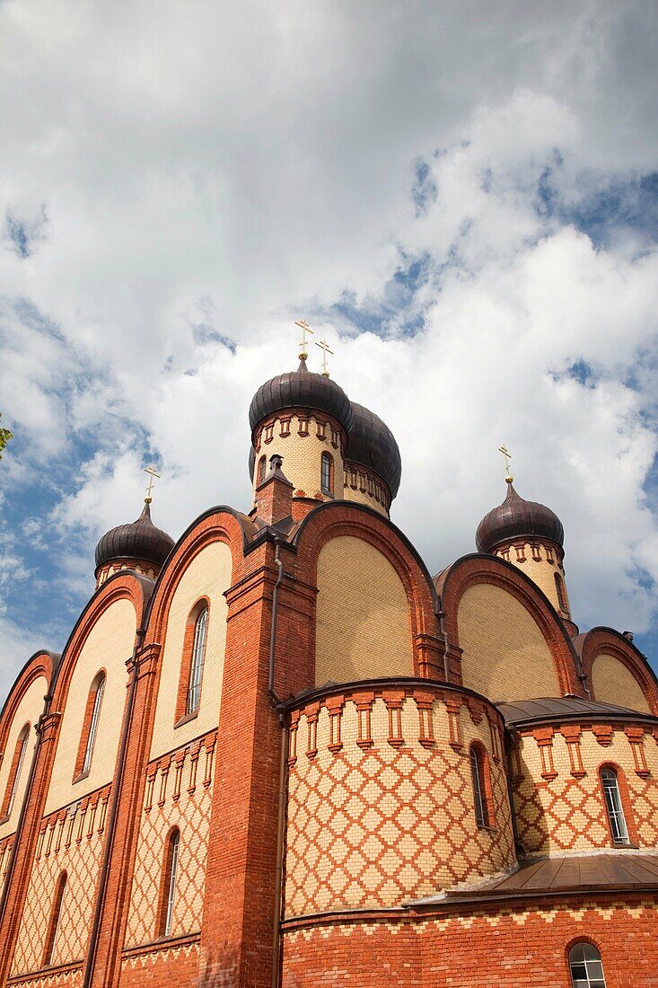 Estonia, Northeastern Estonia, Kuremae, Russian Orthodox Puhtitsa Convent, b 1895, main church