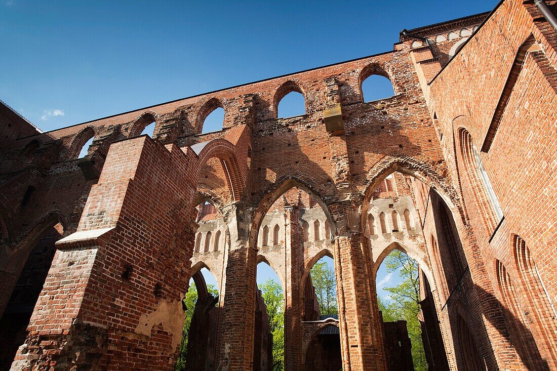 Estonia, Southeastern Estonia, Tartu, Toomemagi, Cathedral Hill, Tartu Cathedral, 13th century