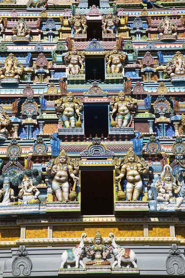 Hindu Temple, Victoria, Mahe island, Seychelles