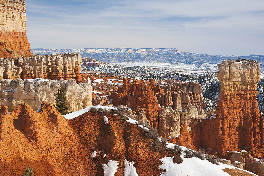 Agua Canyon in winter, Bryce Canyon National Park, Utah, USA