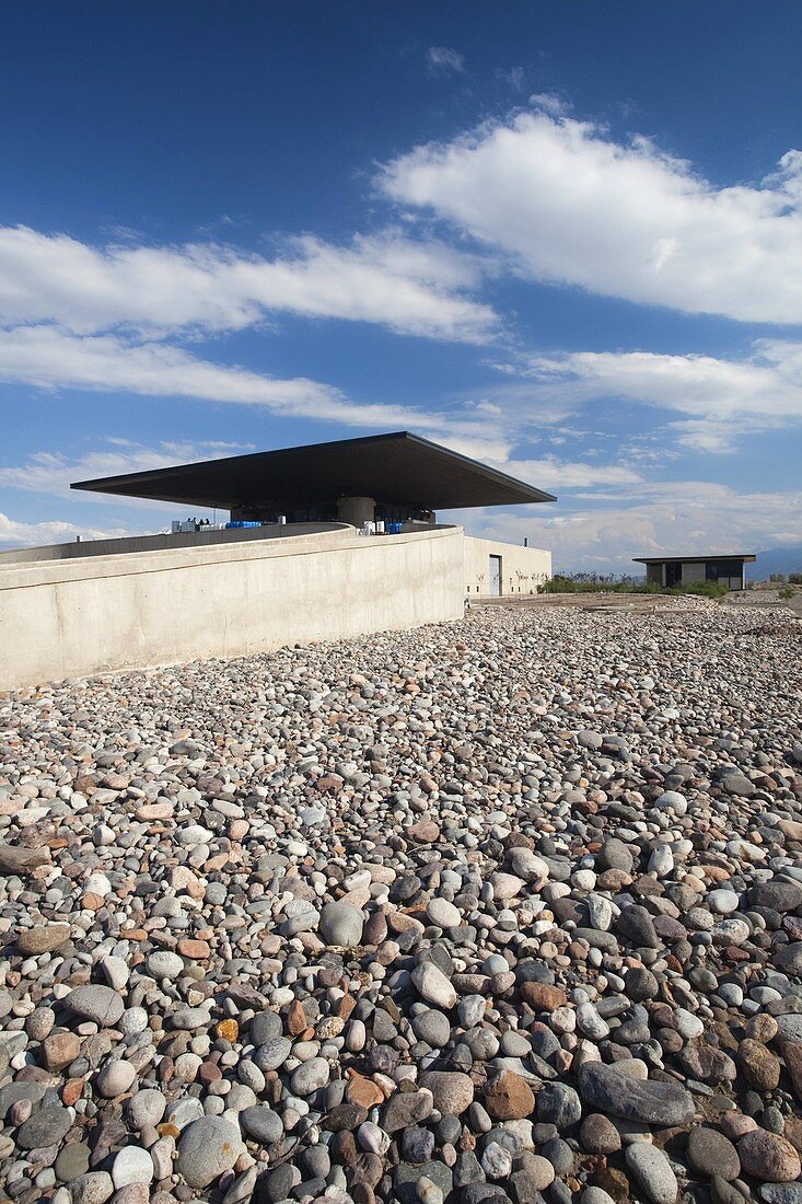 Argentina, Mendoza Province, San Carlos, Bodega O.Fournier boutique winery, exterior