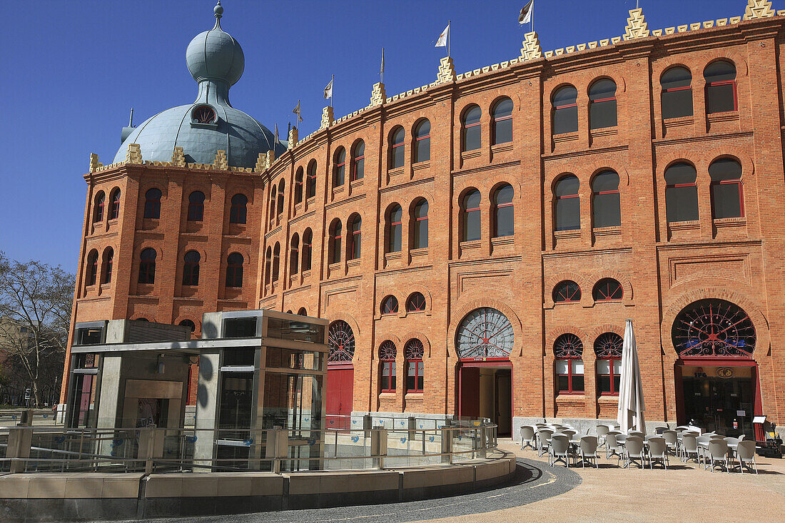 Neo-Moorish style Campo Pequeno bull ring, Lisbon, Portugal