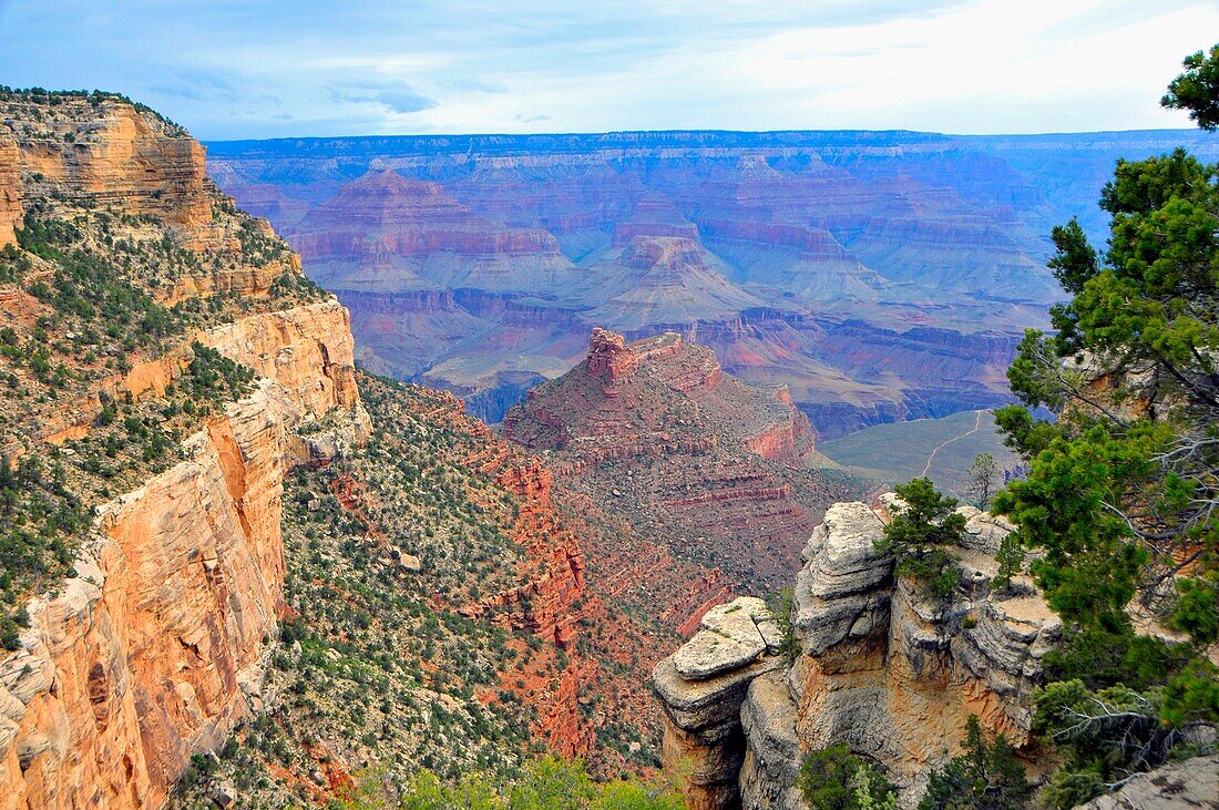 Grand Canyon South Rim Vista National Park Arizona