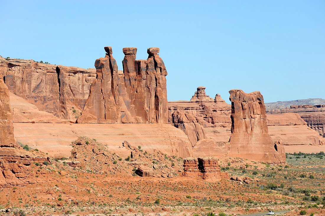 The Organ Arches National Park Moab Utah