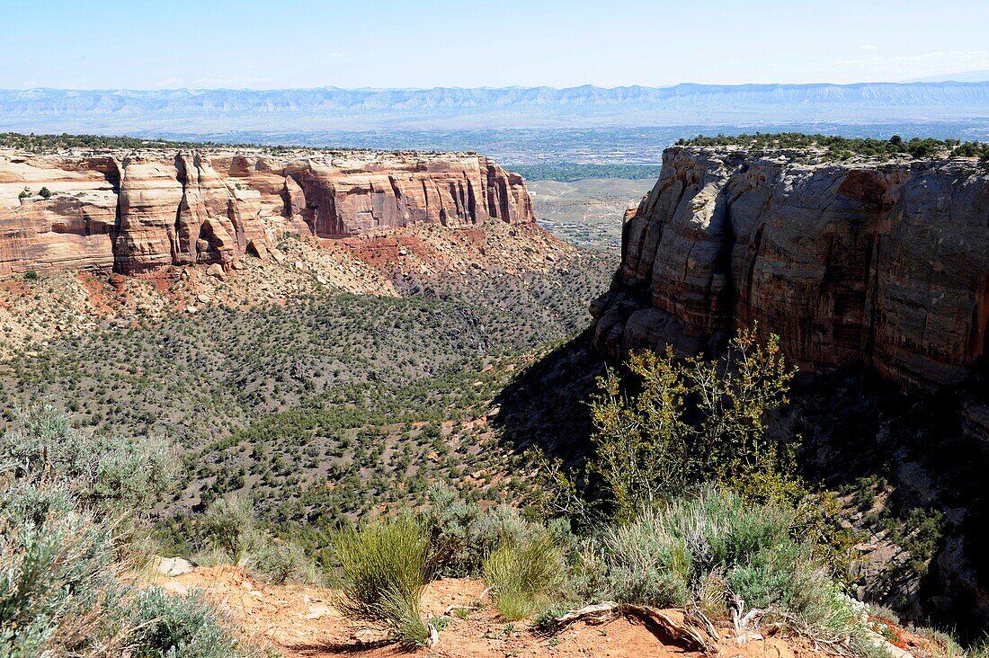 Canyon in a Canyon Colorado National Monument Grand Junction