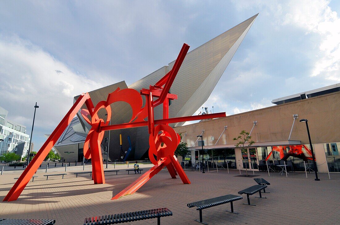 Lao Tzu Sculpture Civic Center Cultural Complex Denver Colorado