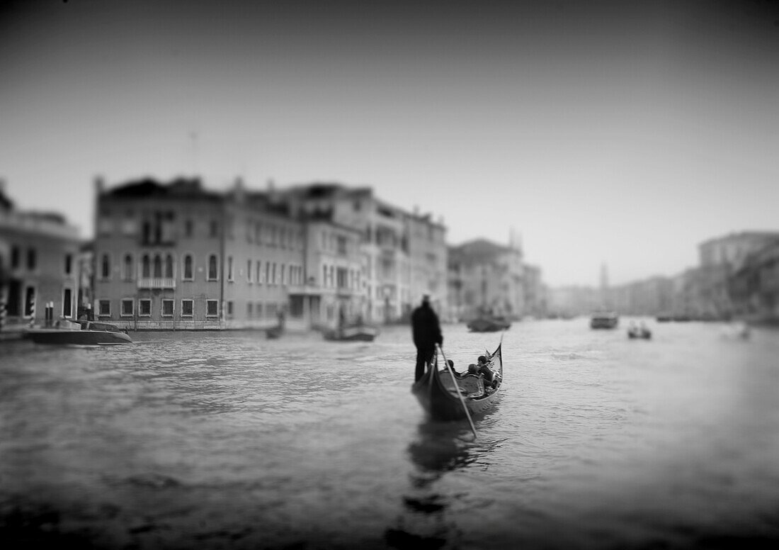 Romantic gondola, Venice, Italy