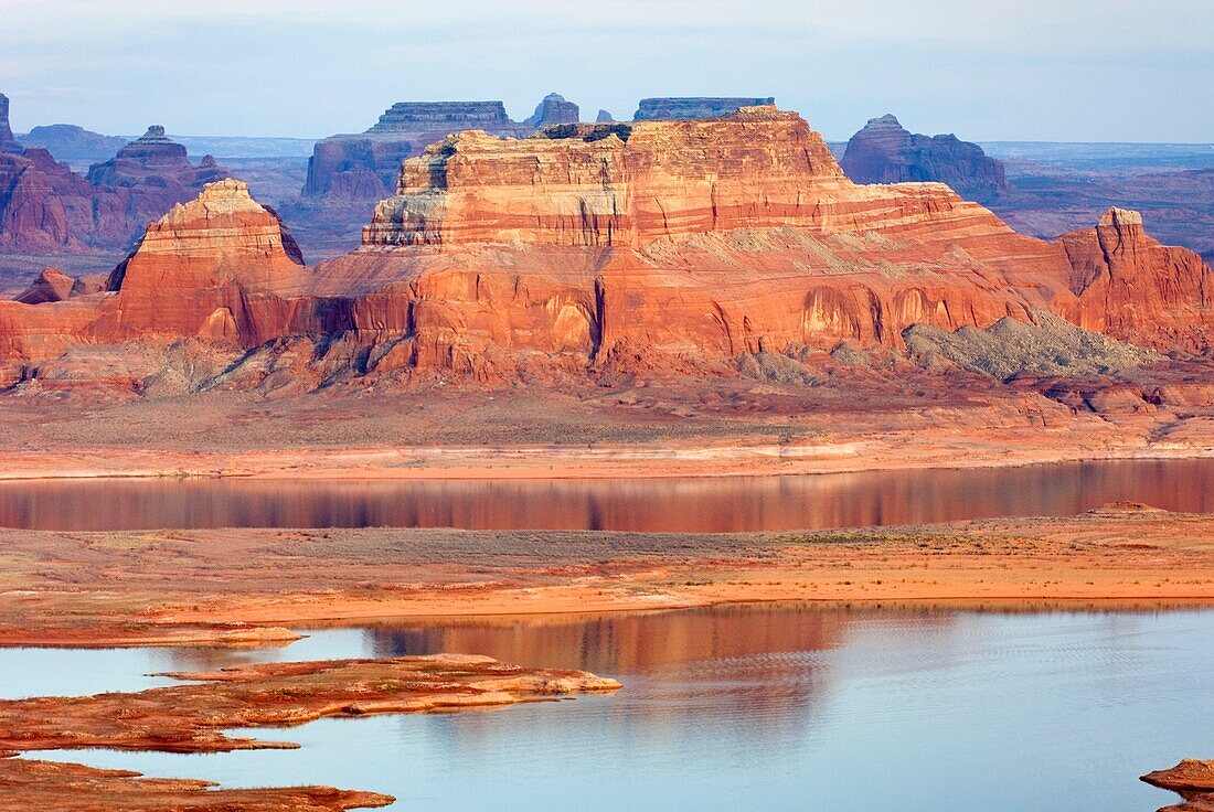 View of Padre Bay and Lake Powell from Alstrom Point, Glen Canyon National Recreation Area Utah