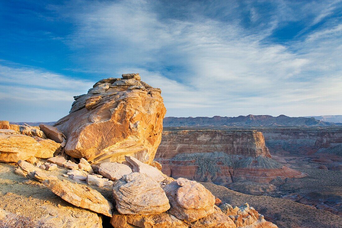 Eving over Glen Canyon National Recreation Area Utah