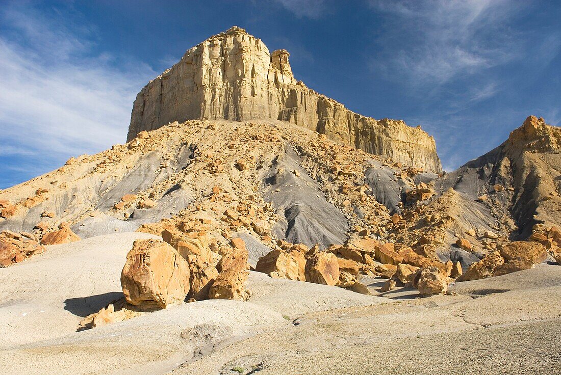 Badlands of Nipple Bench in Glen Canyon National Recreation Area Utah