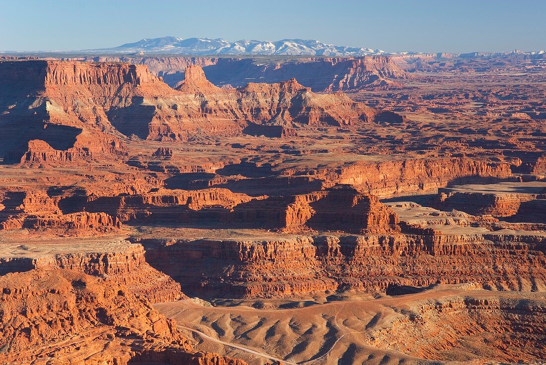 View from overlook at Dead Horse Point State Park Utah