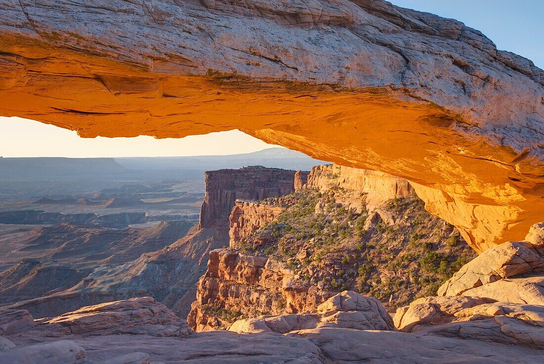 Sunrise at Mesa Arch, Canyonlands National Park Utah