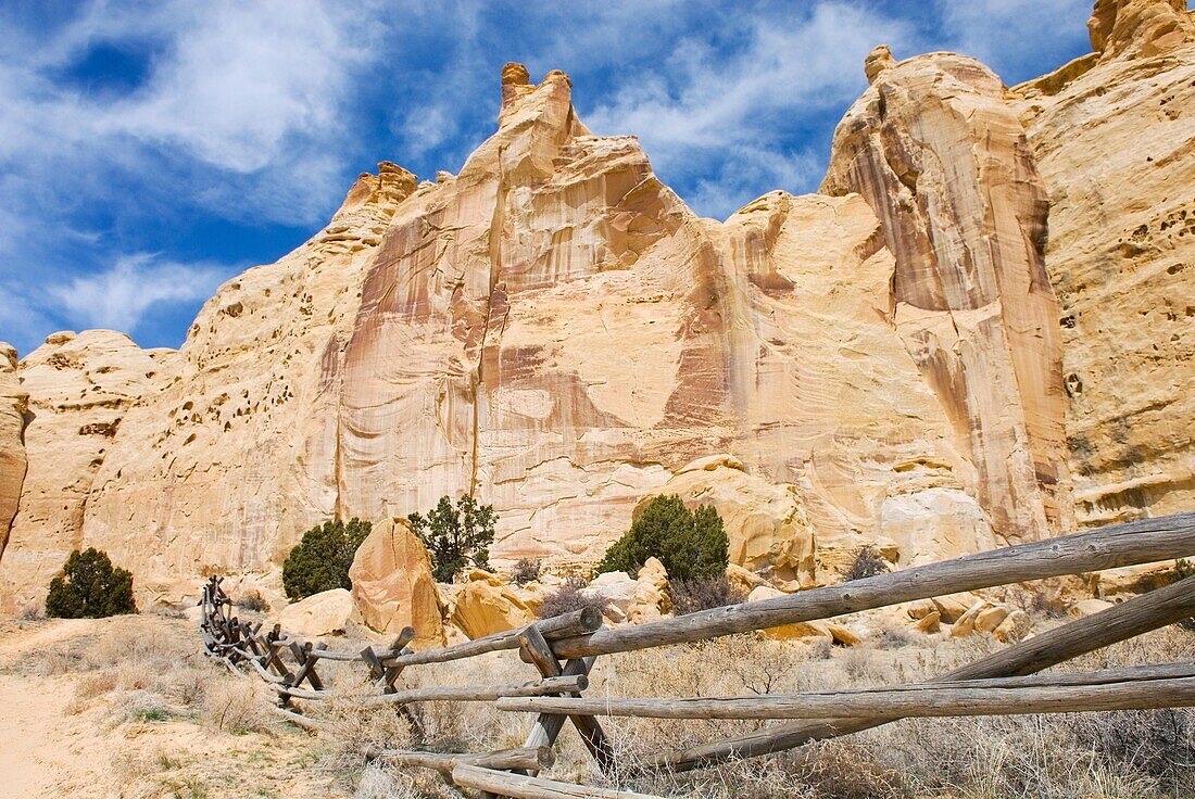 Sandstone buttes San Rafael Swell Utah