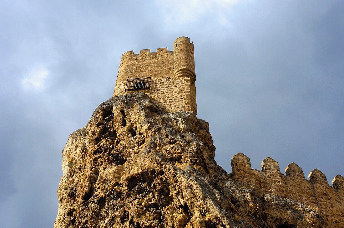 Castle, Frias. Burgos province, Castilla-Leon, Spain