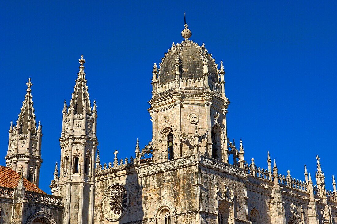 Hieronymites Monastery. Mosteiro dos Jeronimos. Unesco. World Heritage Site. Belem. Lisbon. Portugal.