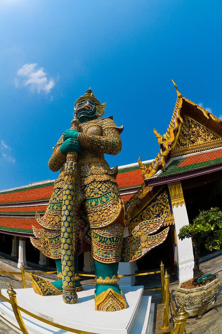 Guardian statues, Grand Palace, Bangkok, Thailand