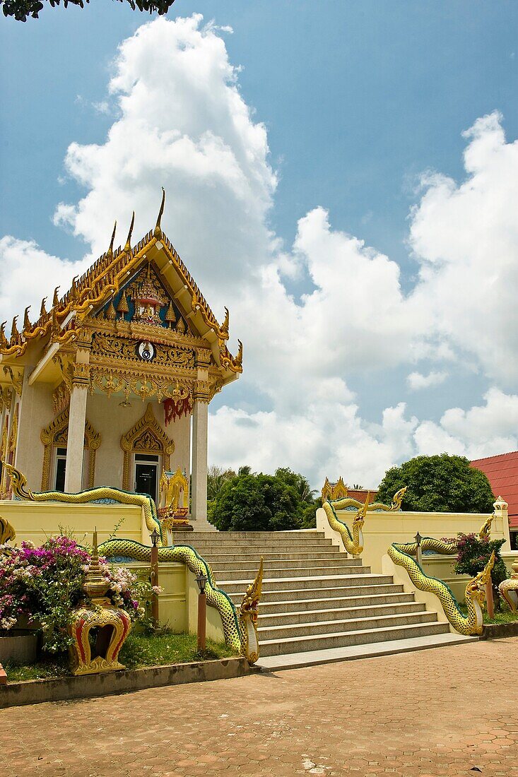 Wat Kunaram Buddhist temple, Koh Samui island, Gulf of Thailand, Thailand