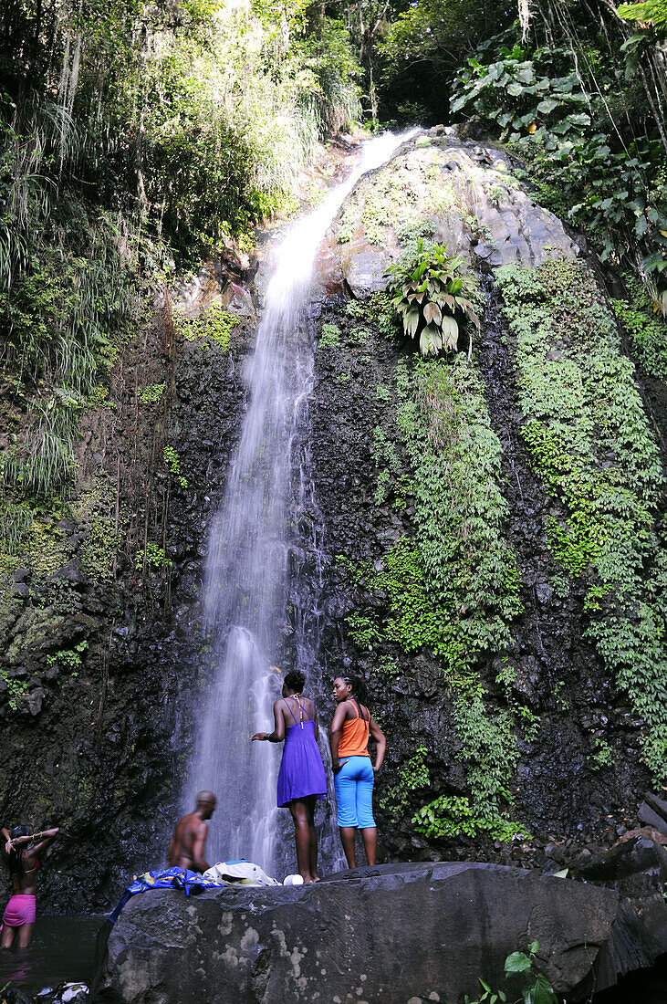 Trinity Falls, Saint Vincent, Caribbean