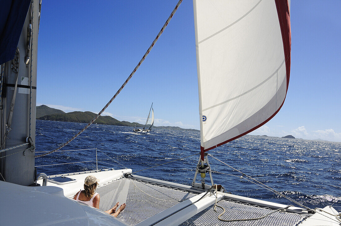 Sail, Tobago Cays, Saint Vincent, Caribbean